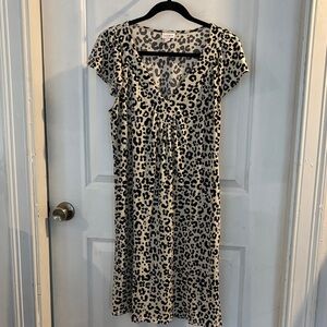 Leopard Print Women's Dress-  Chaylin style LLR